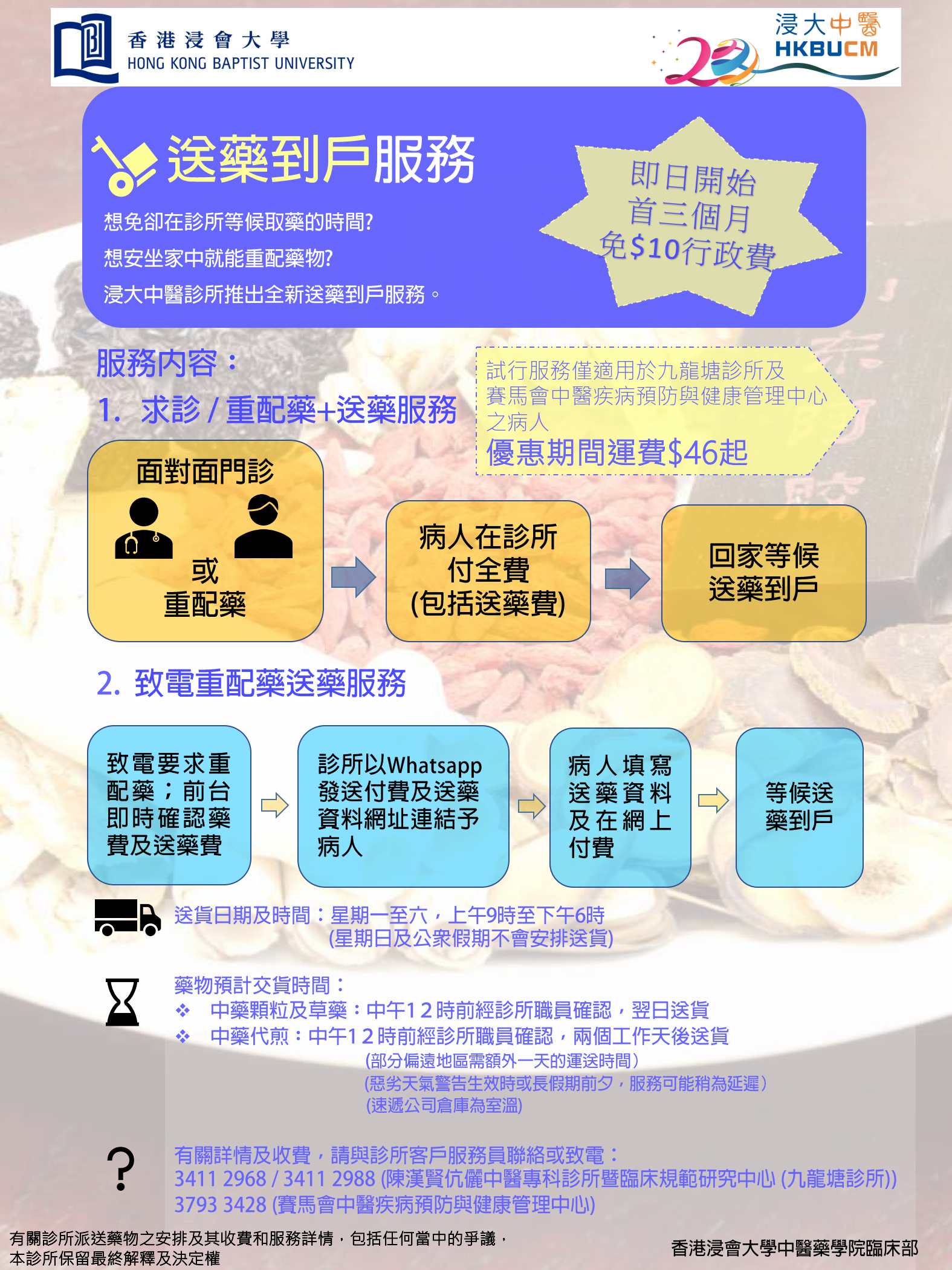送藥poster